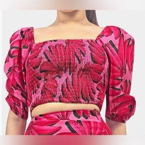 HT360 Collective Smocked Puff Sleeve Top